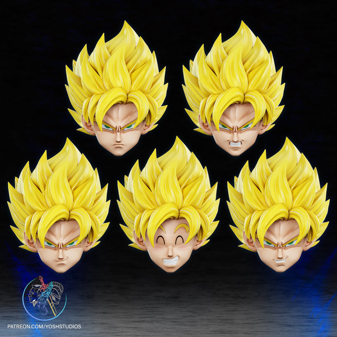 Goku SSJ Helmet