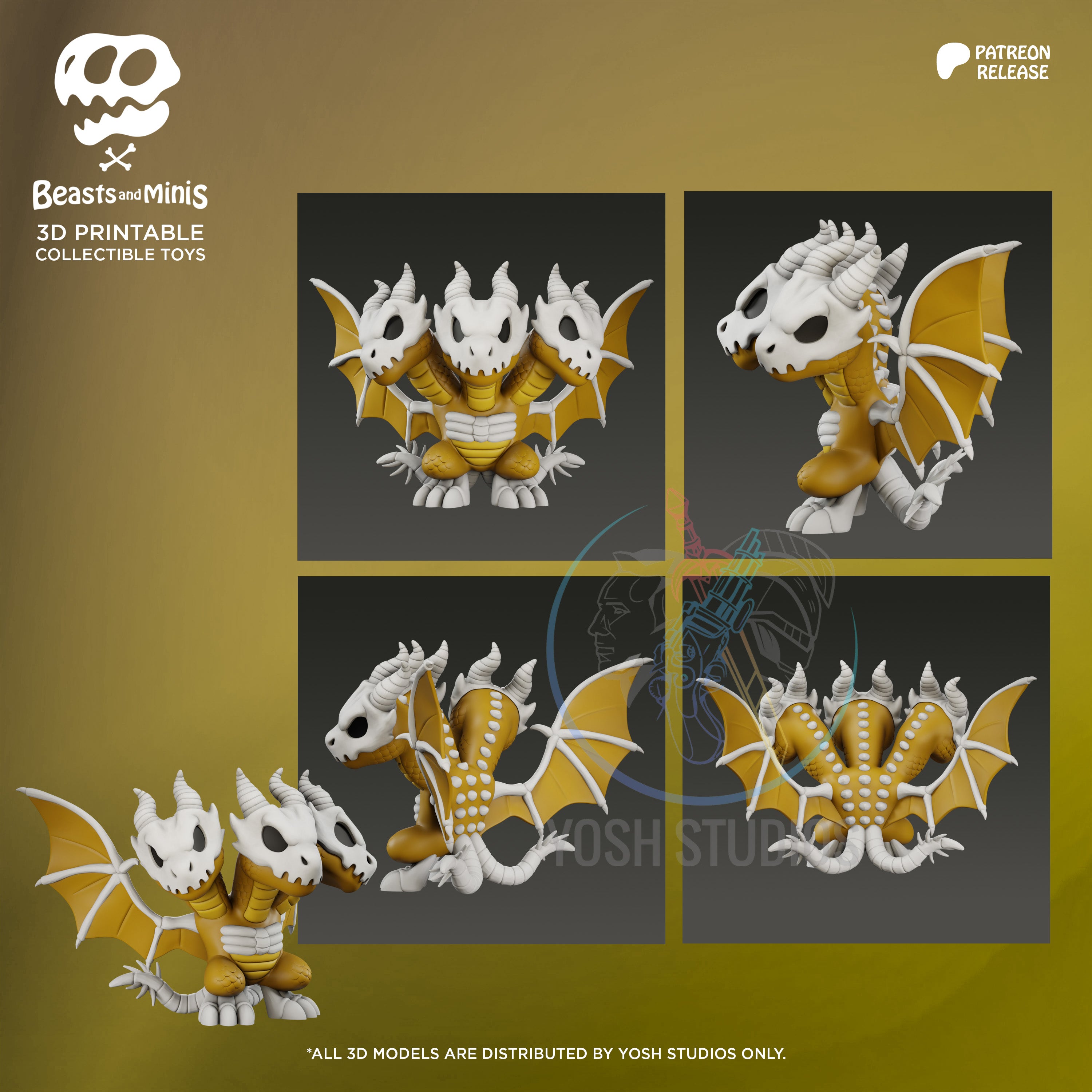 King Ghidorah Mini