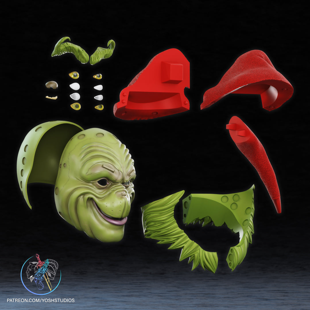 Grinch Helmet