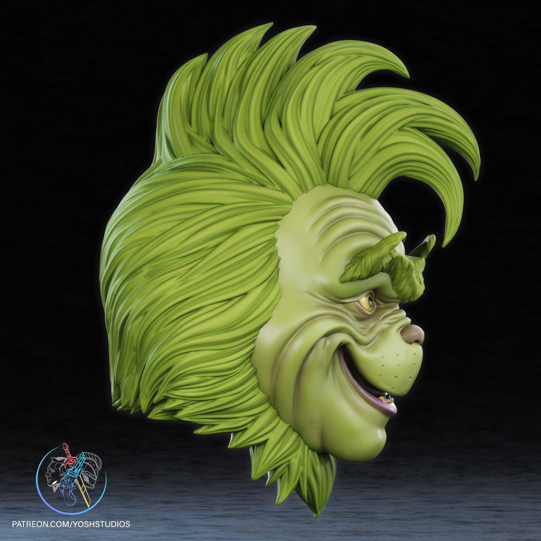 Grinch Helmet