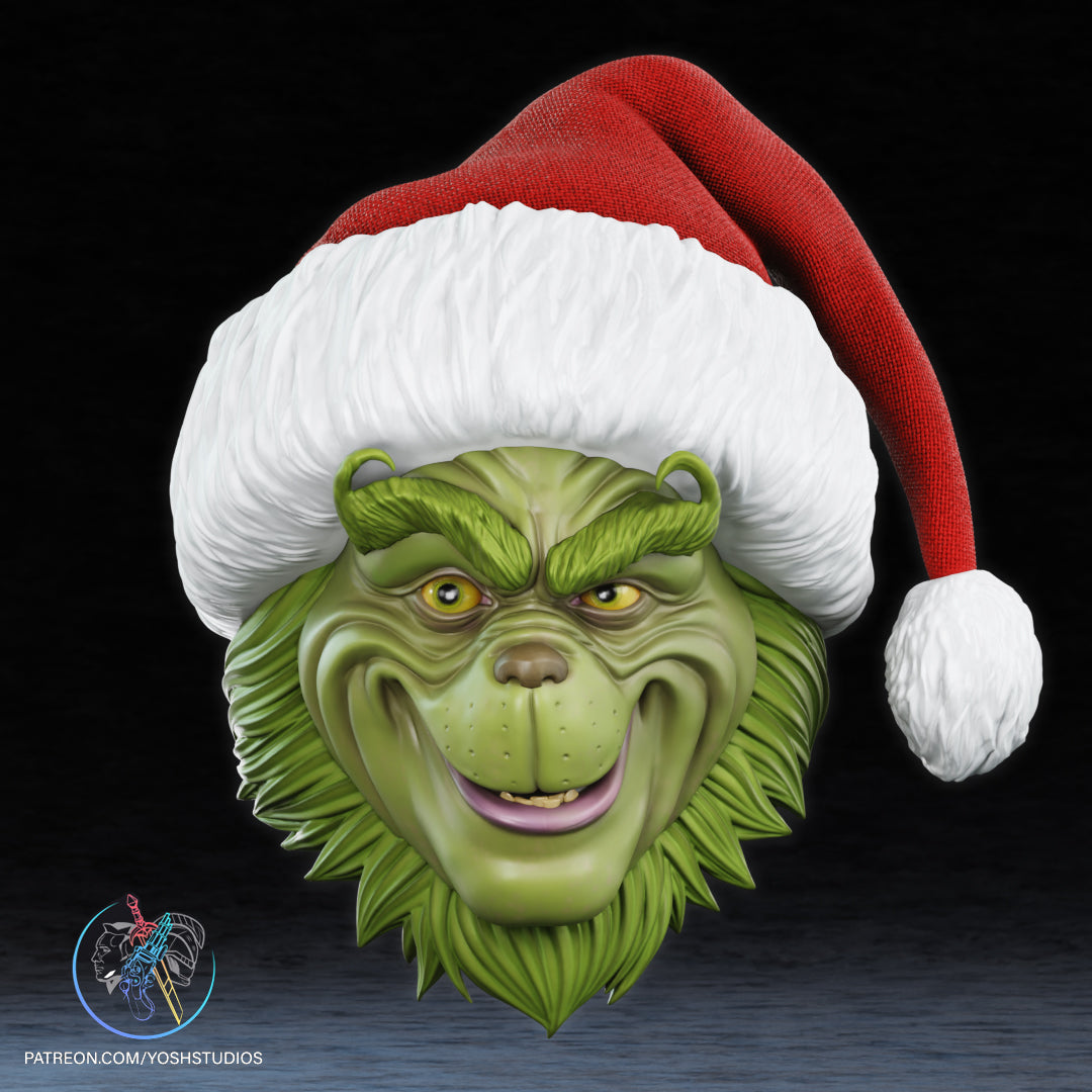 Grinch Helmet