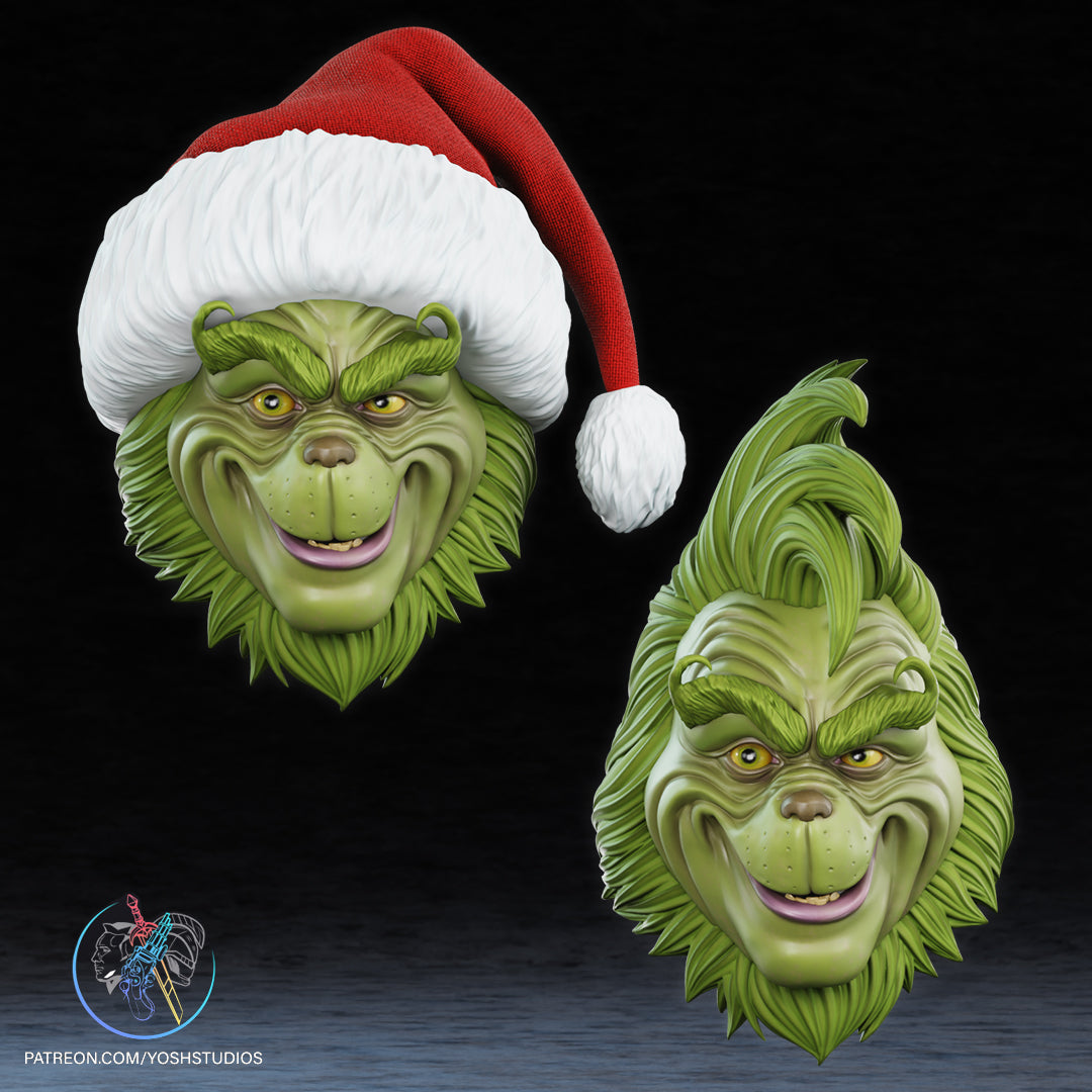 Grinch Helmet