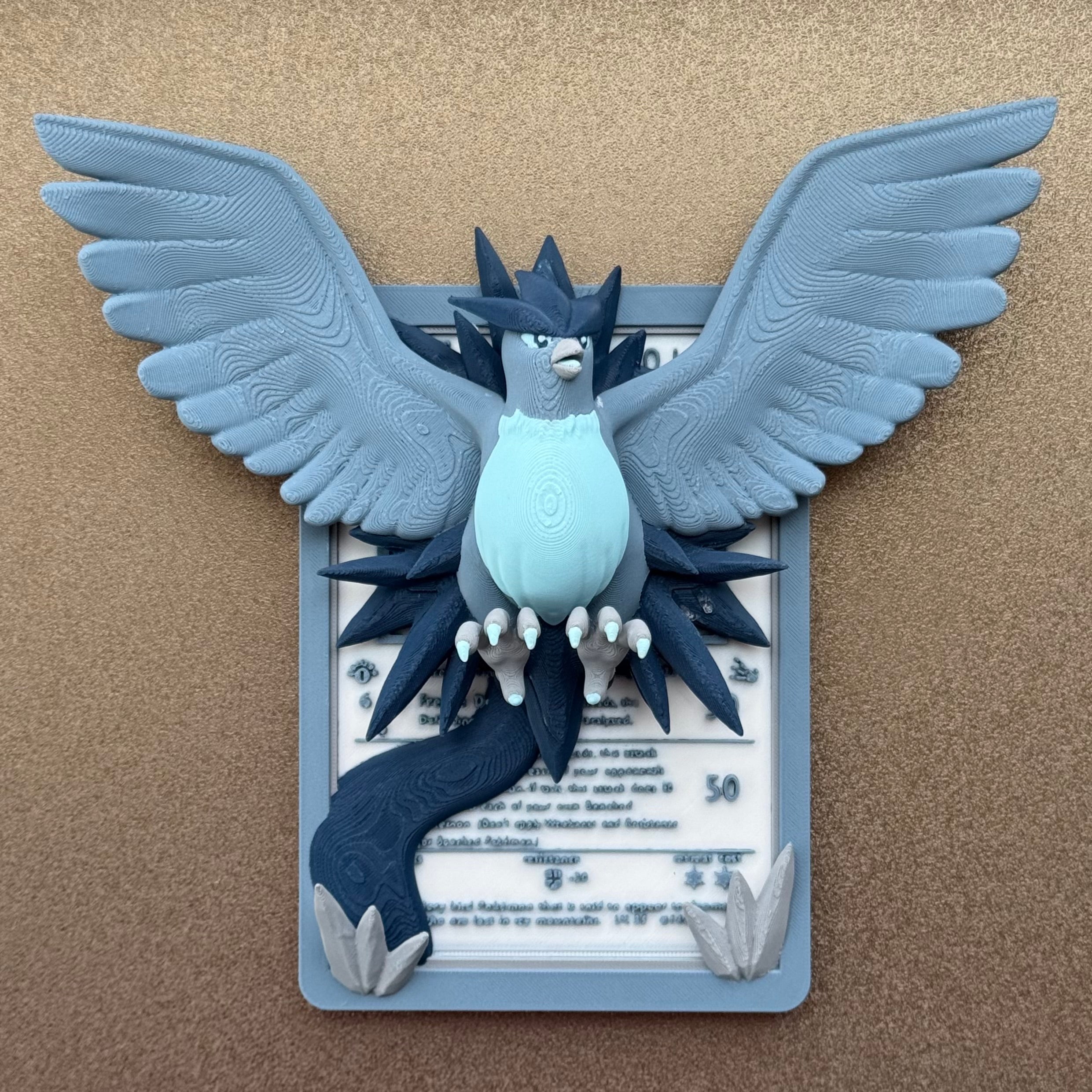 Articuno 3D Card