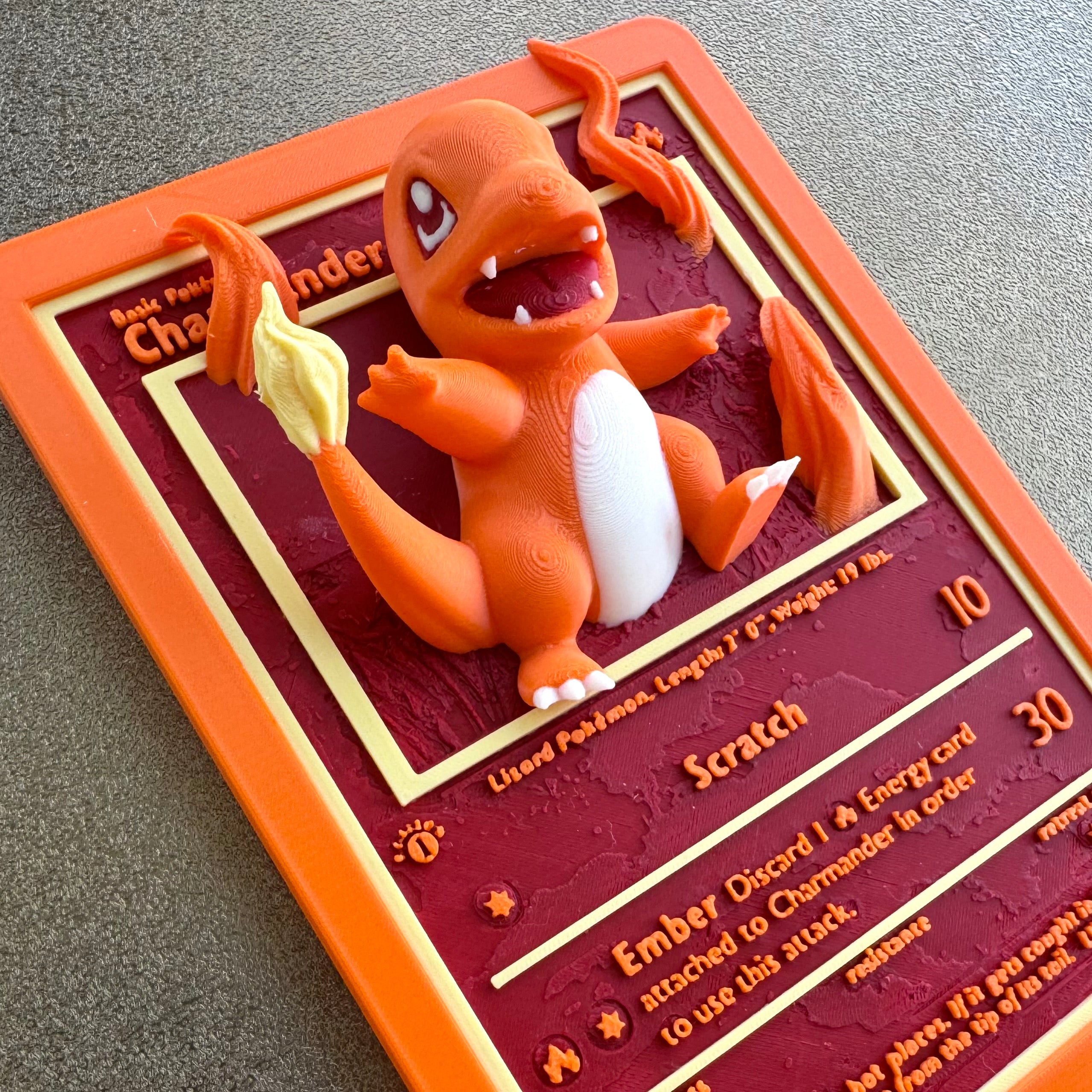 Charmander 3D Card