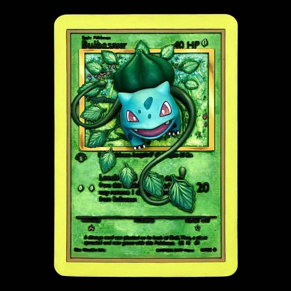 Bulbasaur 3D Card