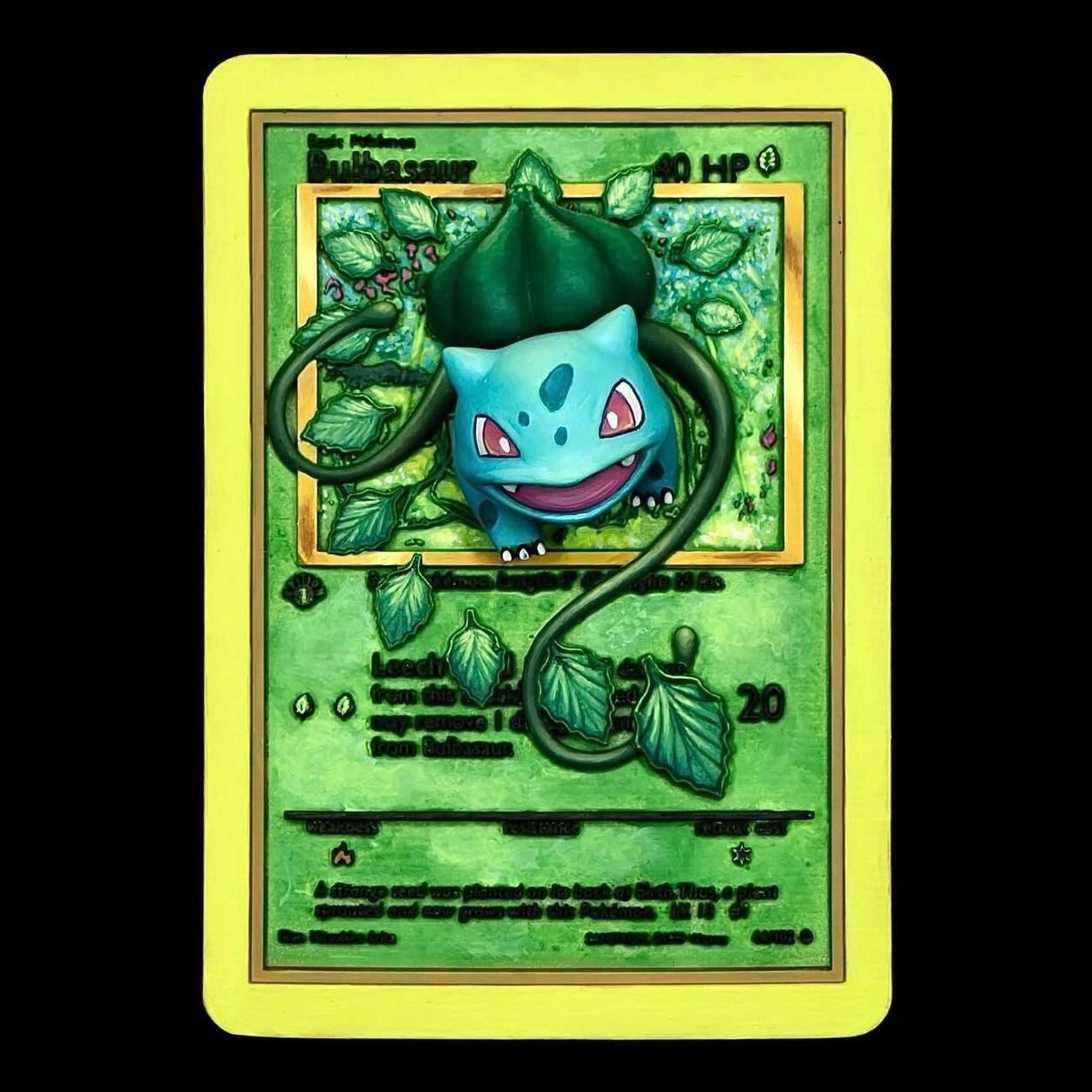 Bulbasaur 3D Card