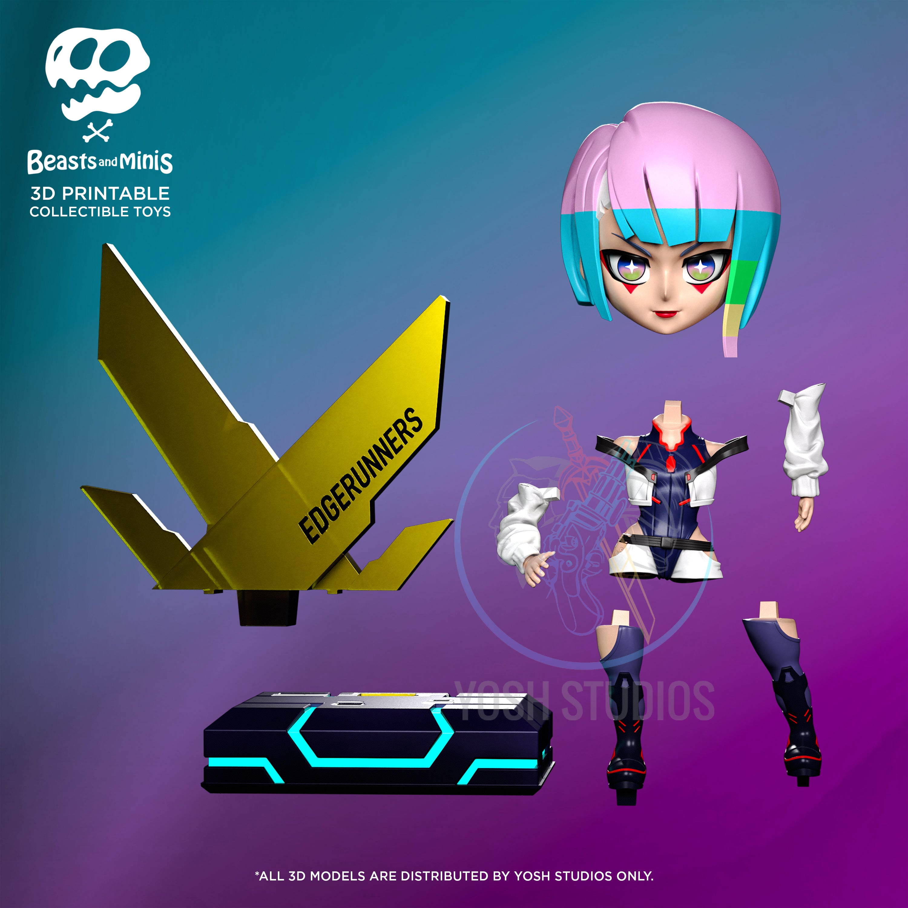 Neon Ghost Mini