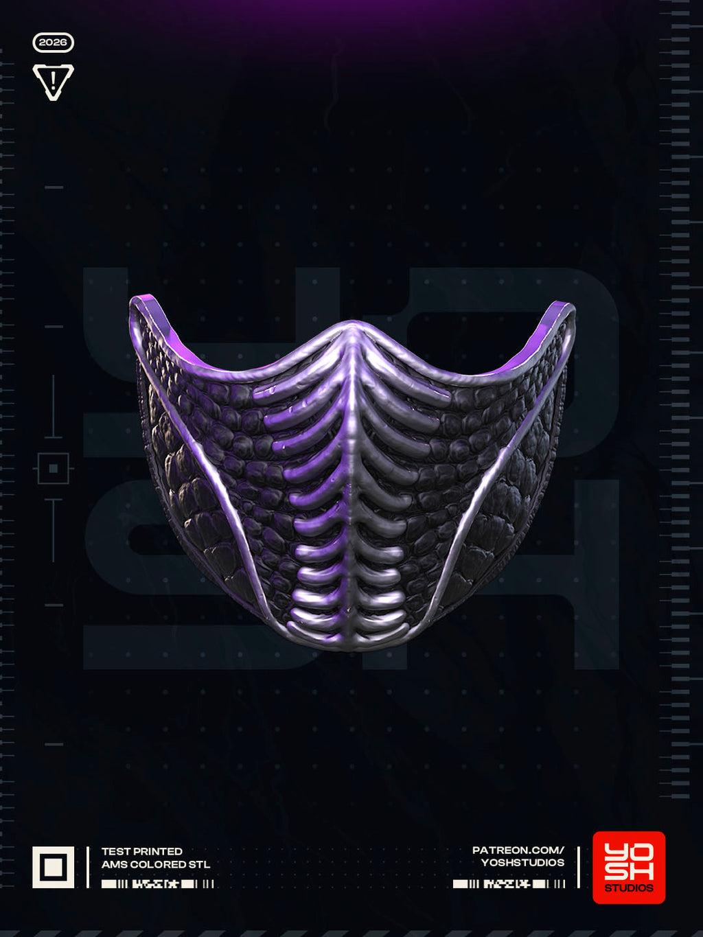FrostFang Mask