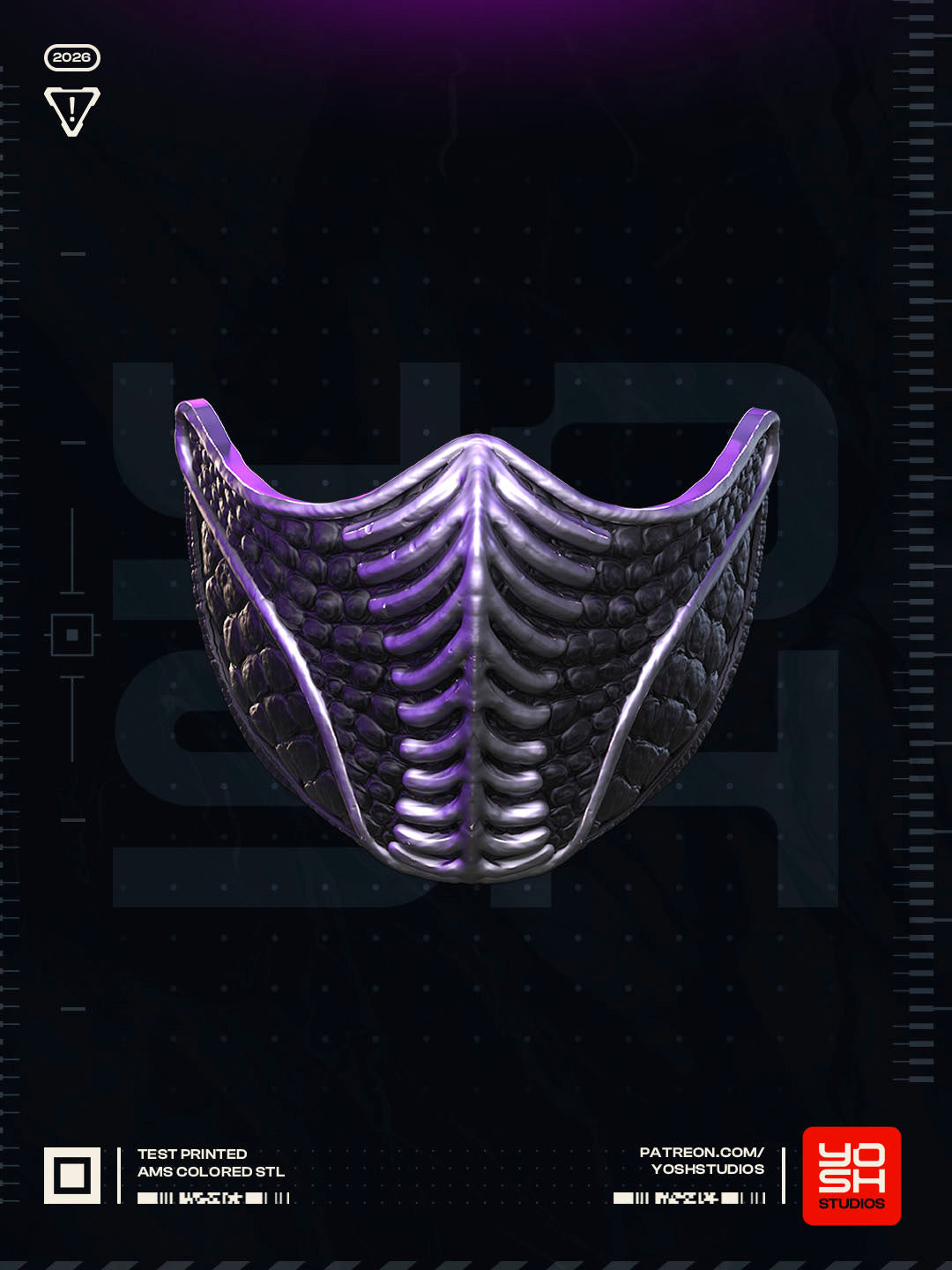 FrostFang Mask