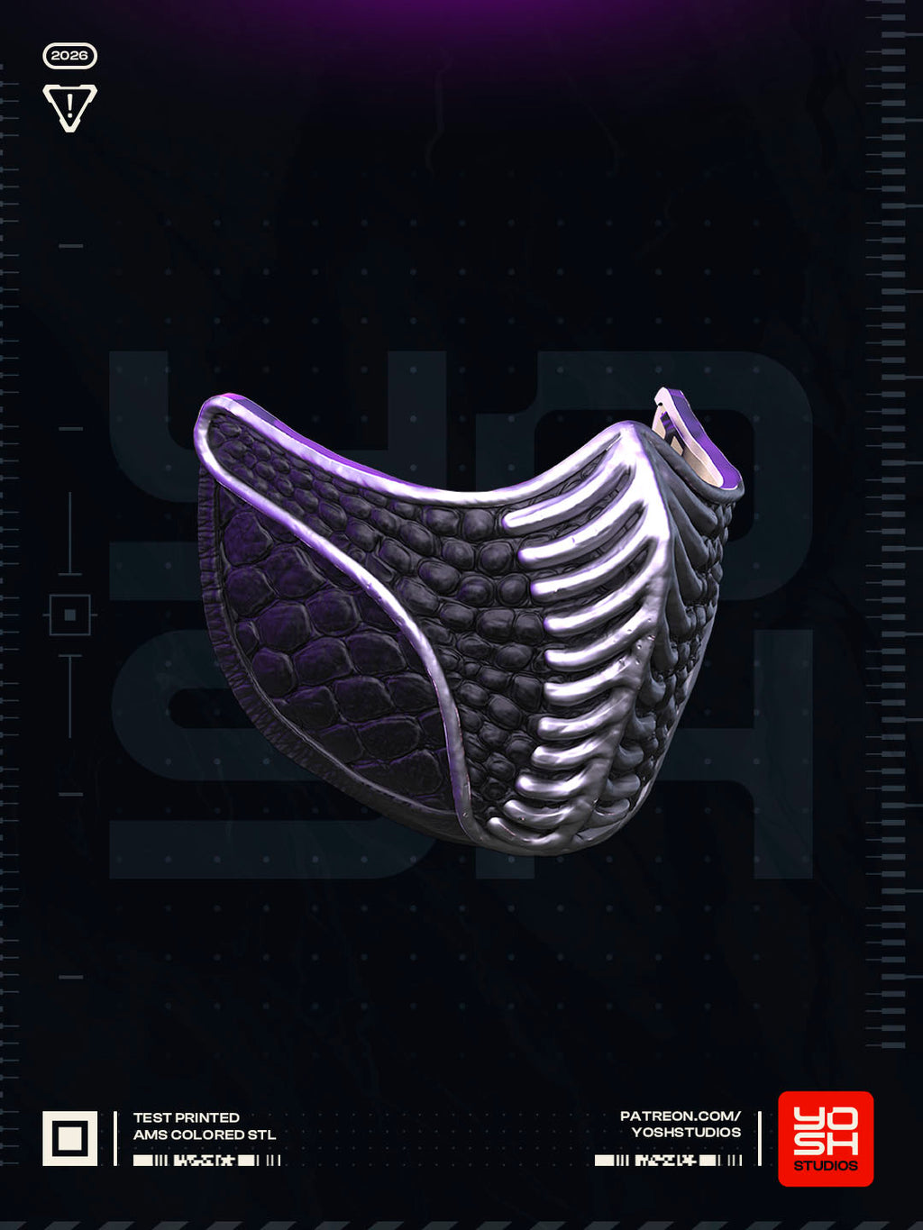 FrostFang Mask