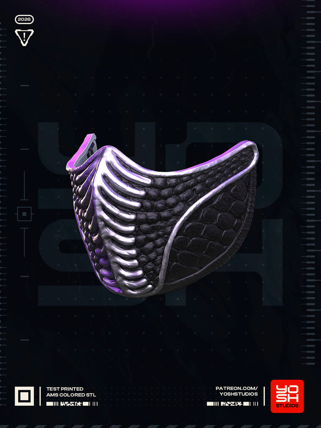 FrostFang Mask
