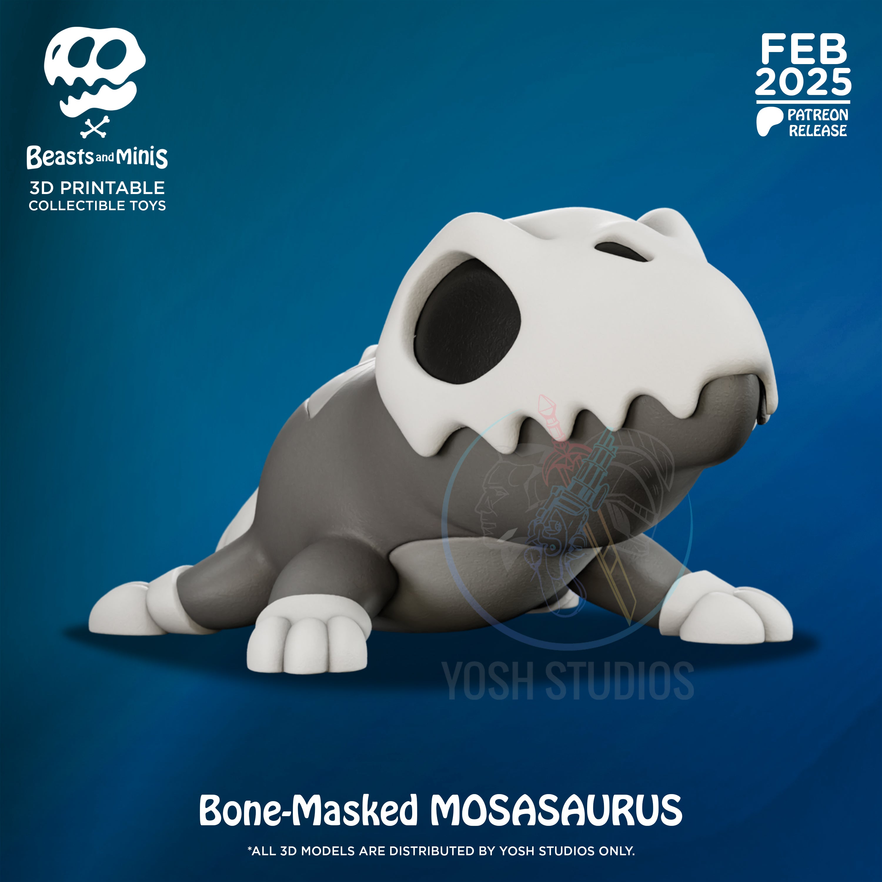 Boney Mosasaurs Mini
