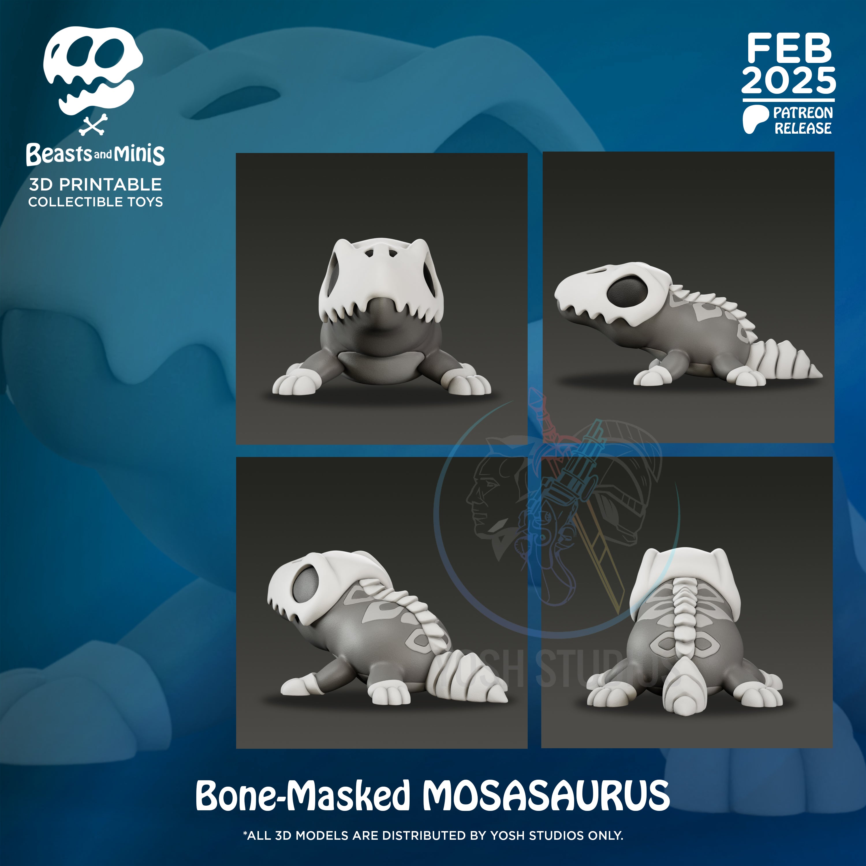 Boney Mosasaurs Mini