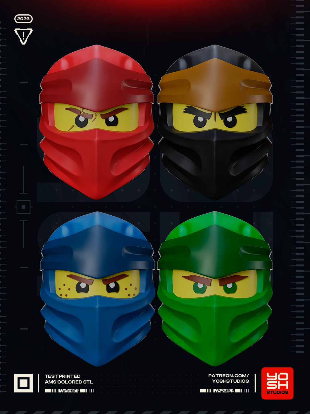 Ninjago Helmet Collection