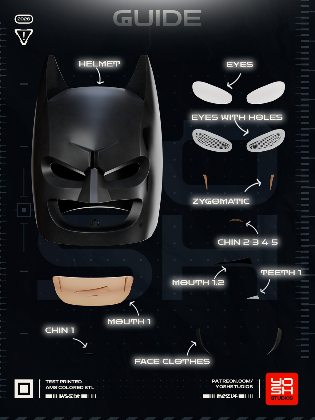 Night Sentinel Brick Helmet