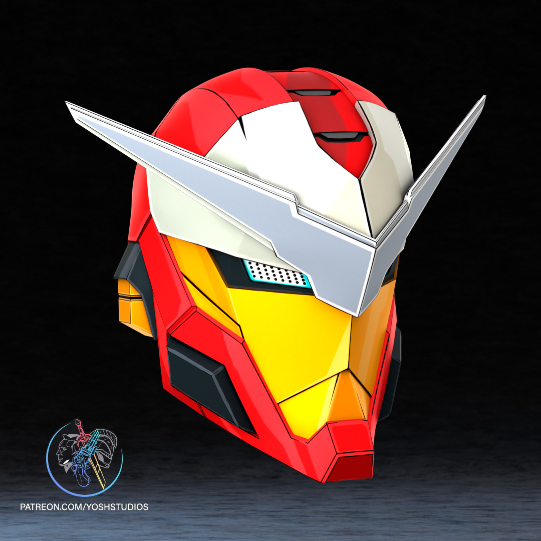 Crimson Shogun Helmet