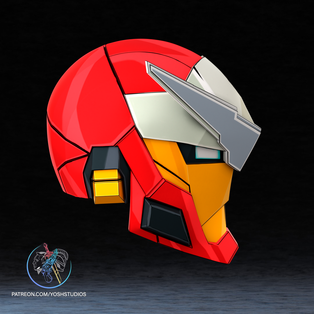 Crimson Shogun Helmet