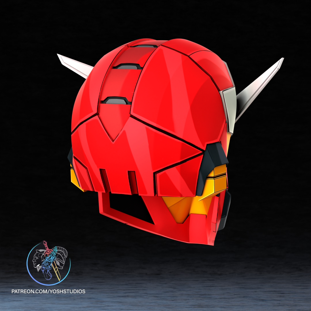 Crimson Shogun Helmet