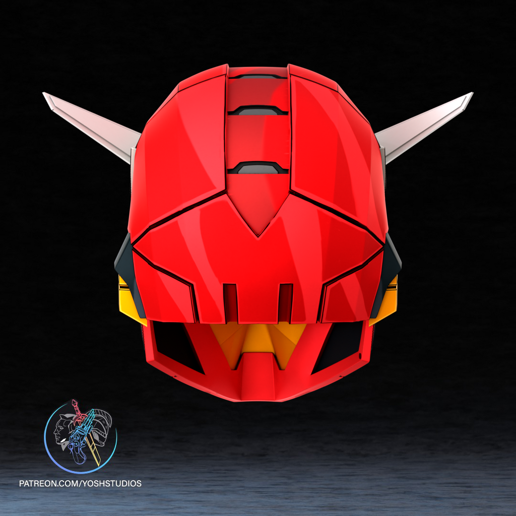 Crimson Shogun Helmet