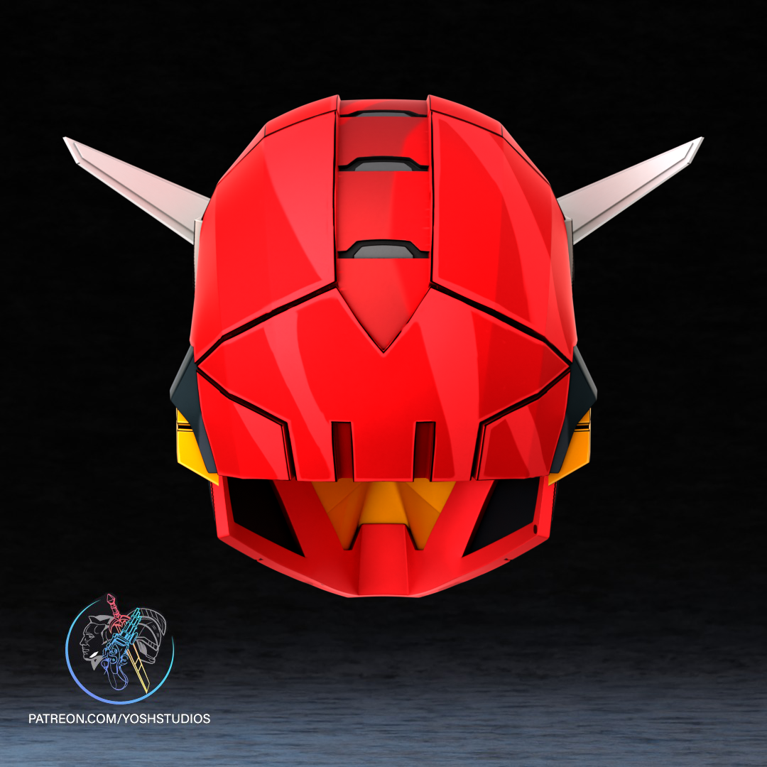 Crimson Shogun Helmet