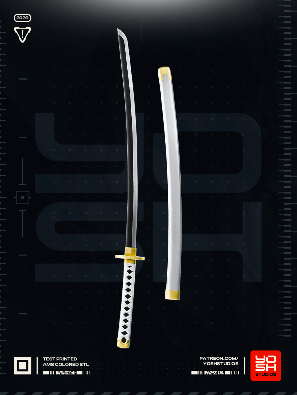 Pirate Hunters Katana Prop