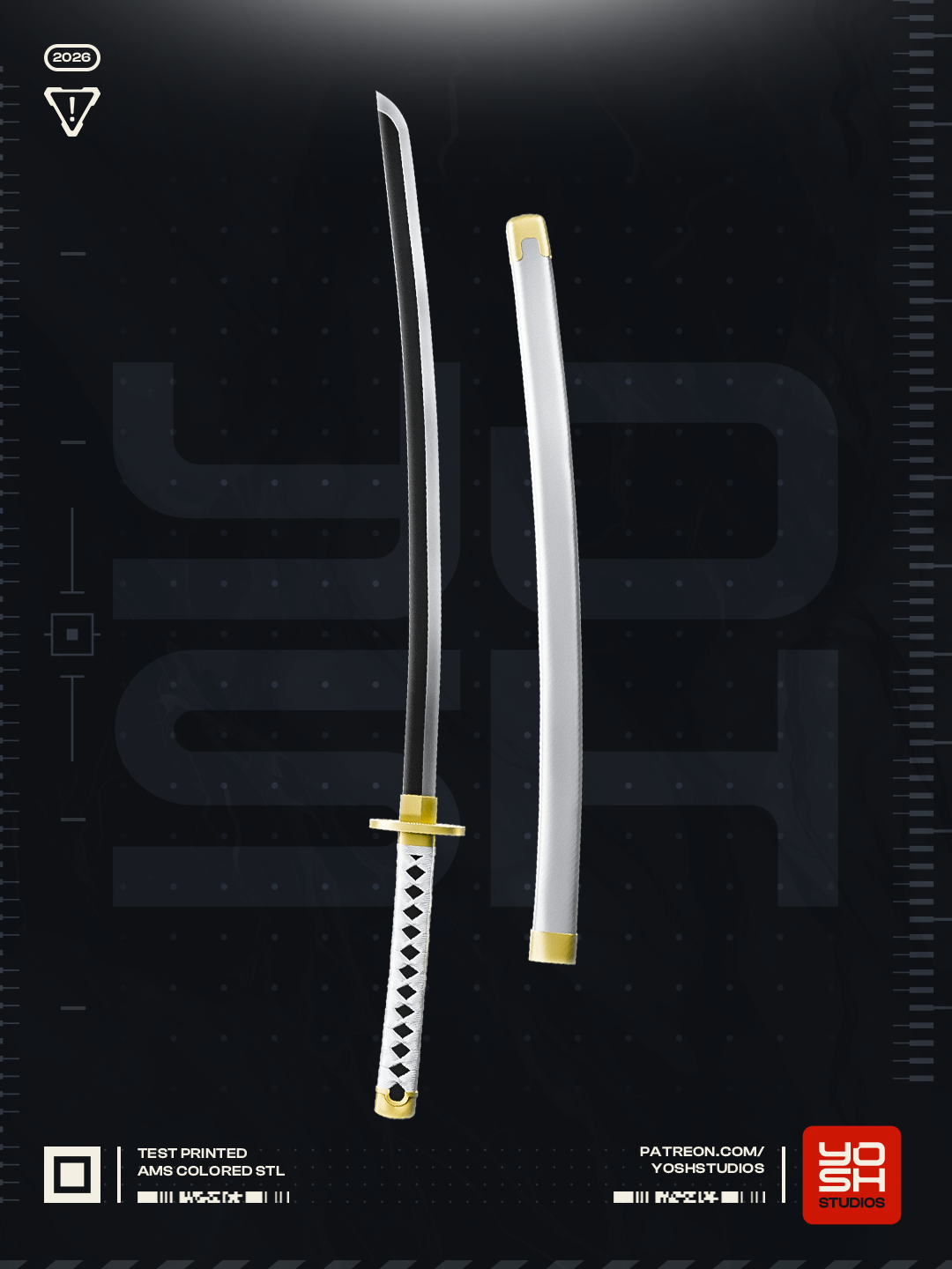 Pirate Hunters Katana Prop