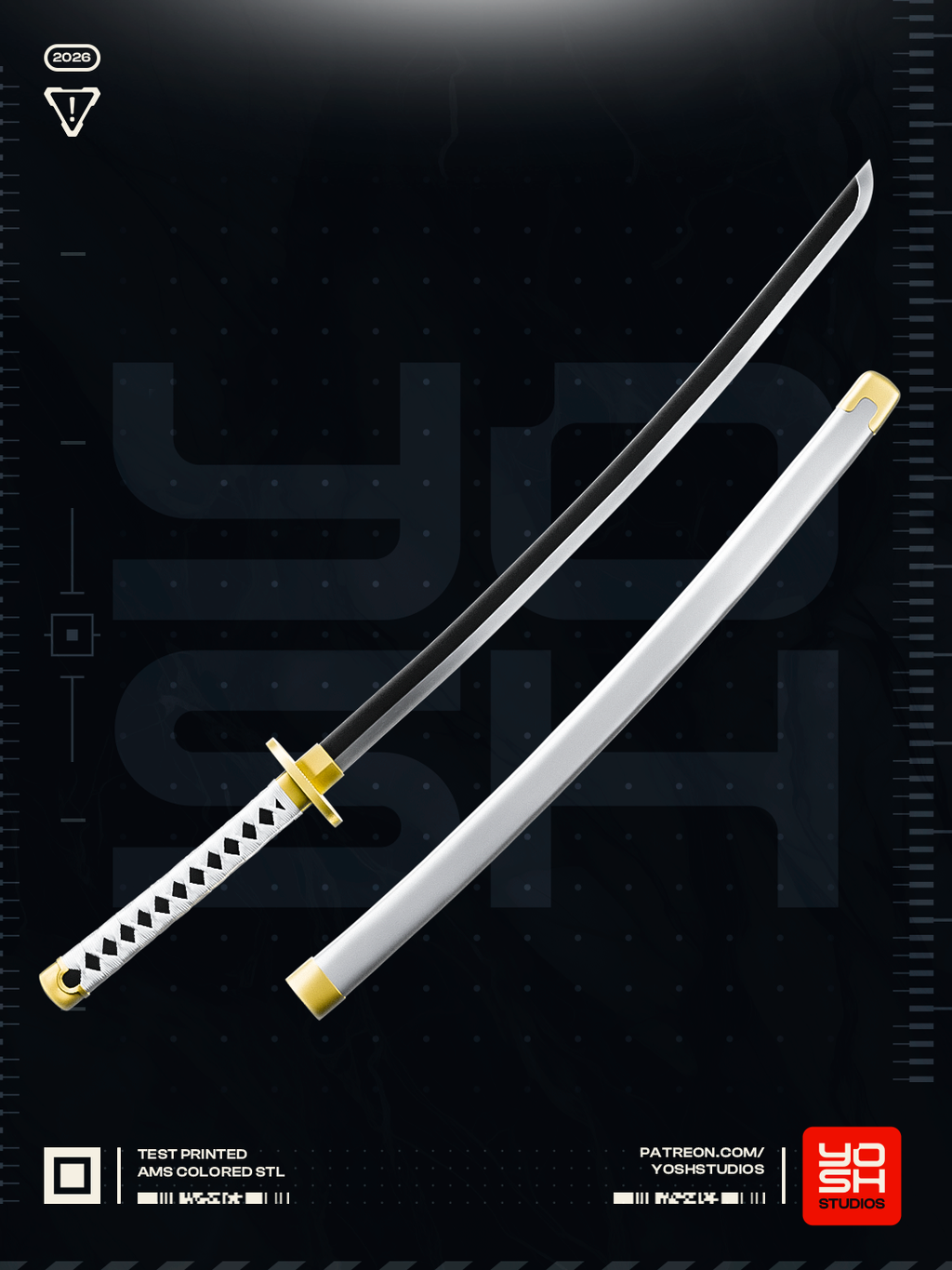 Pirate Hunters Katana Prop