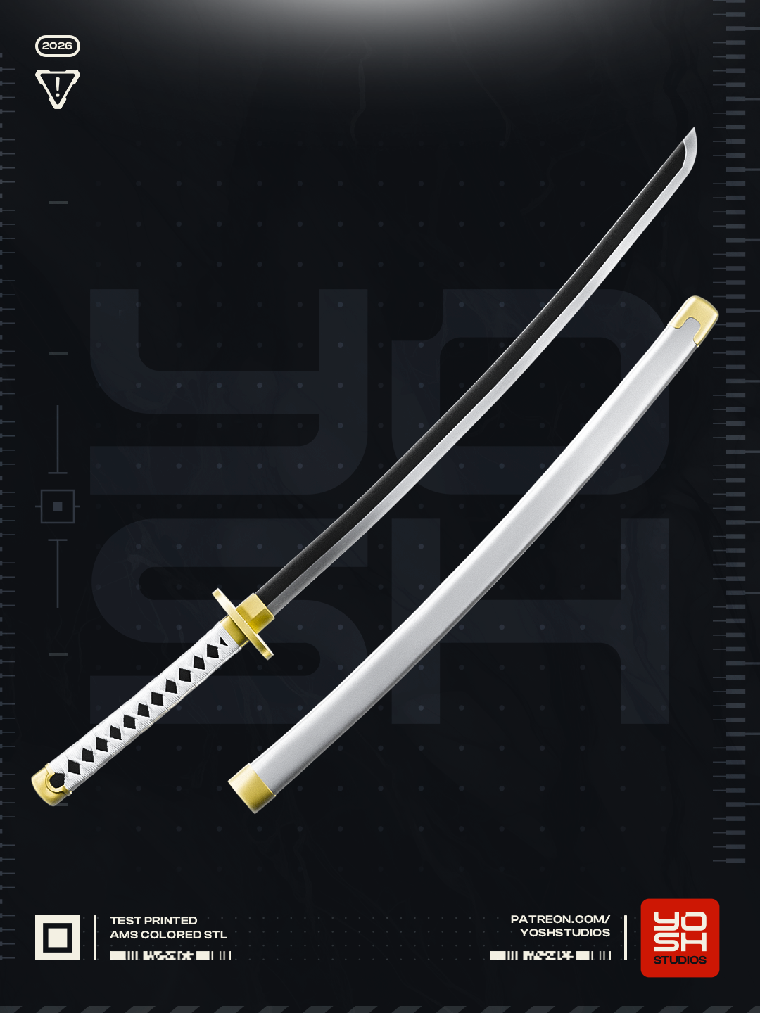 Pirate Hunters Katana Prop