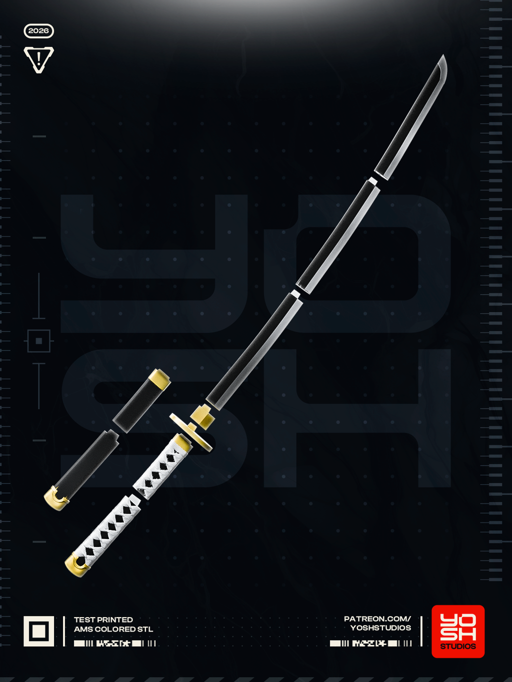 Pirate Hunters Katana Prop