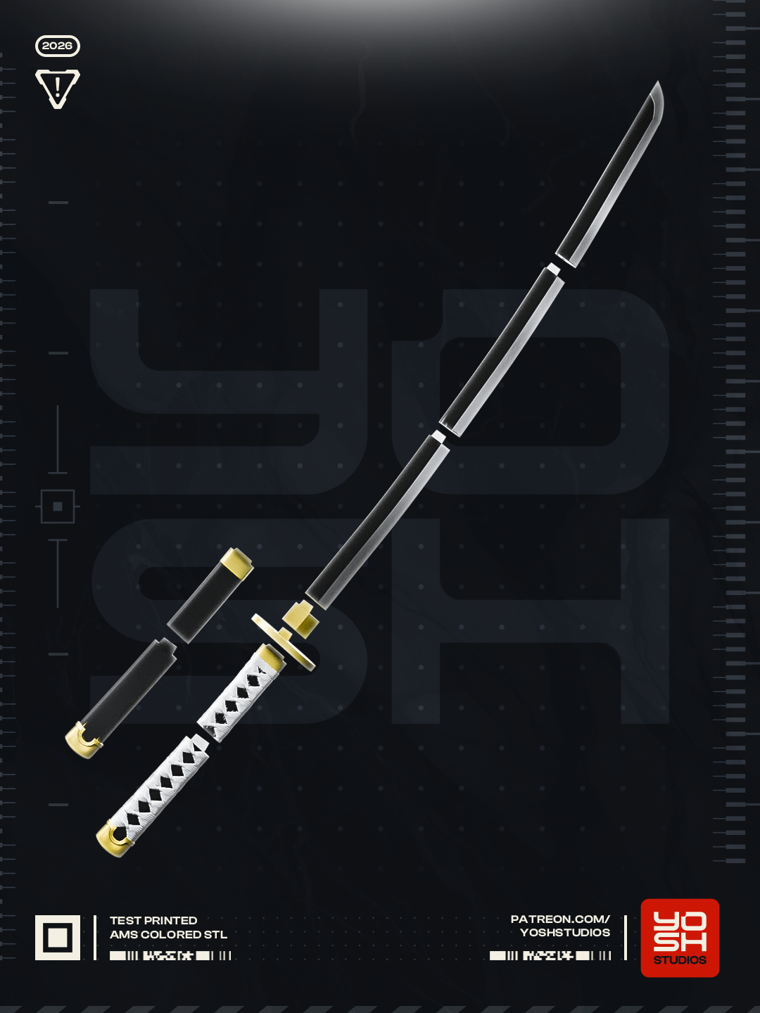 Pirate Hunters Katana Prop