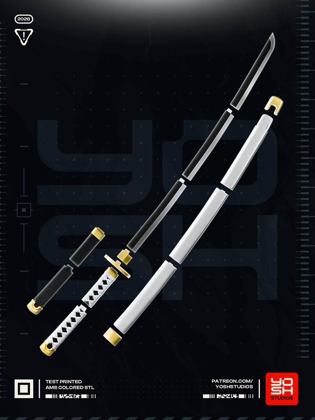 Pirate Hunters Katana Prop