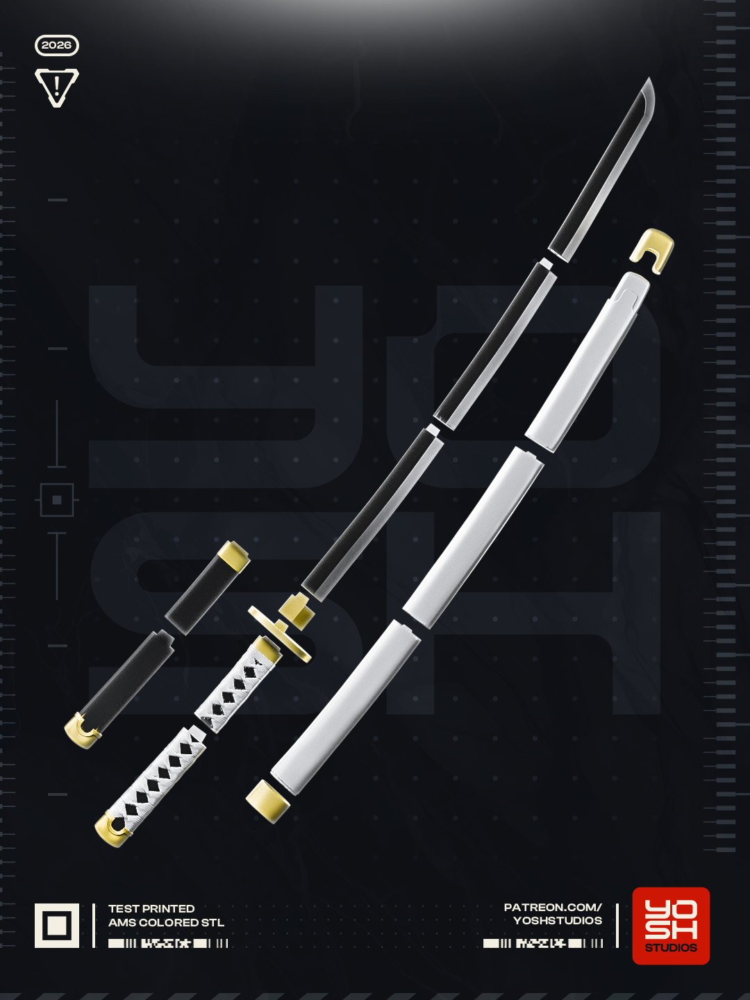 Pirate Hunters Katana Prop