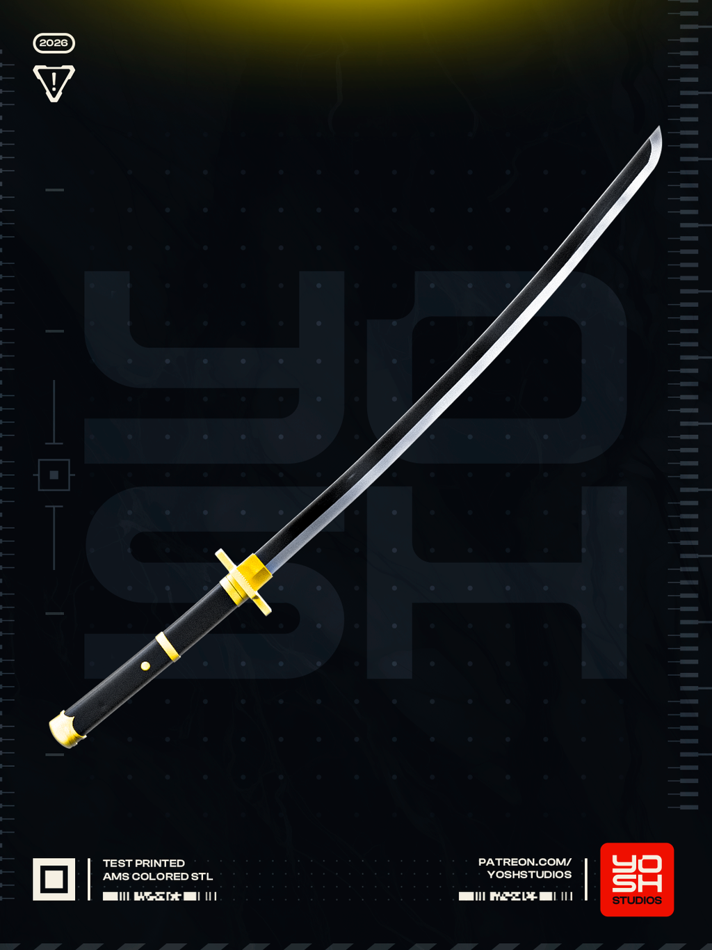 Pirate Hunters Katana Prop