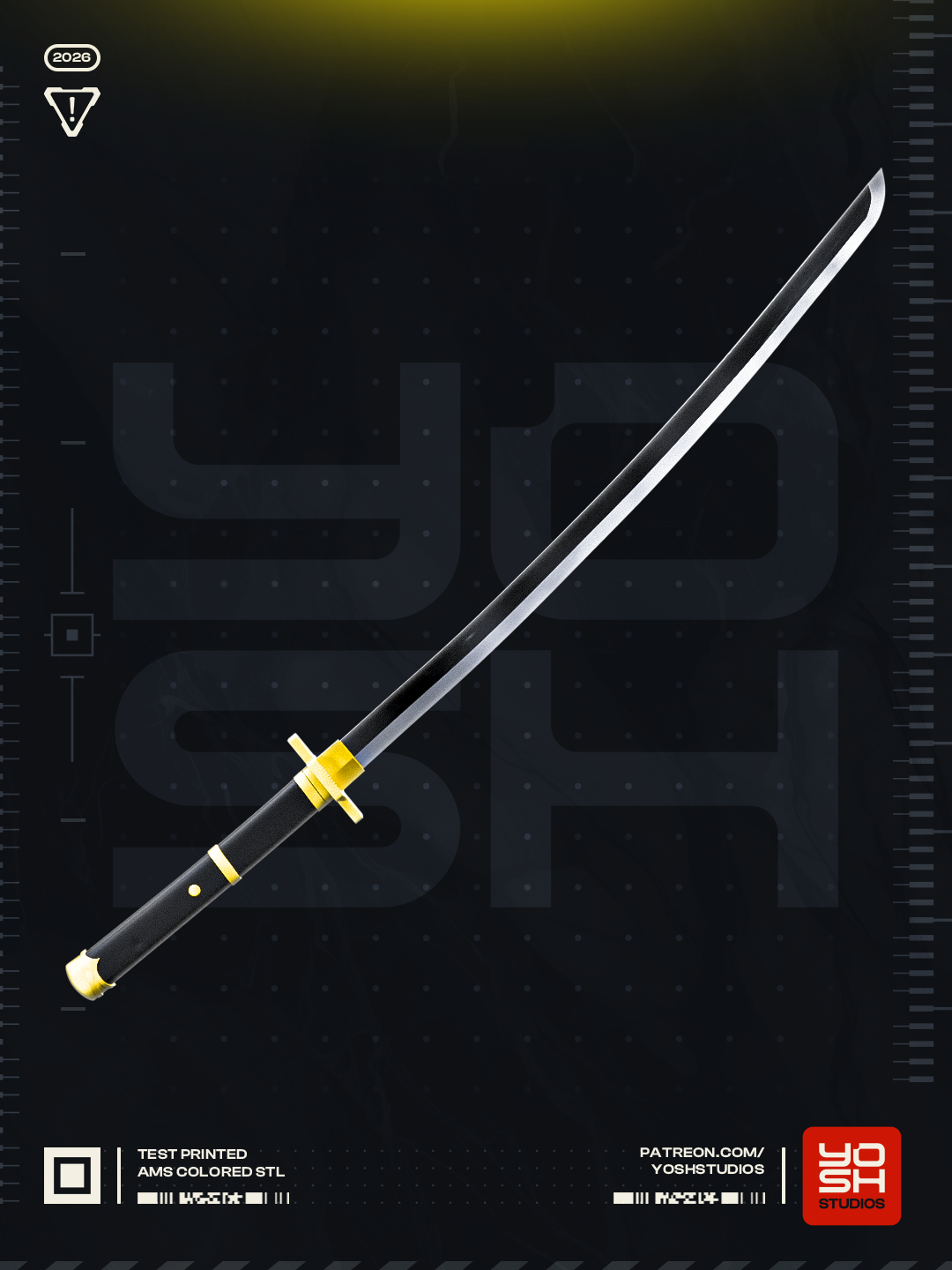 Pirate Hunters Katana Prop
