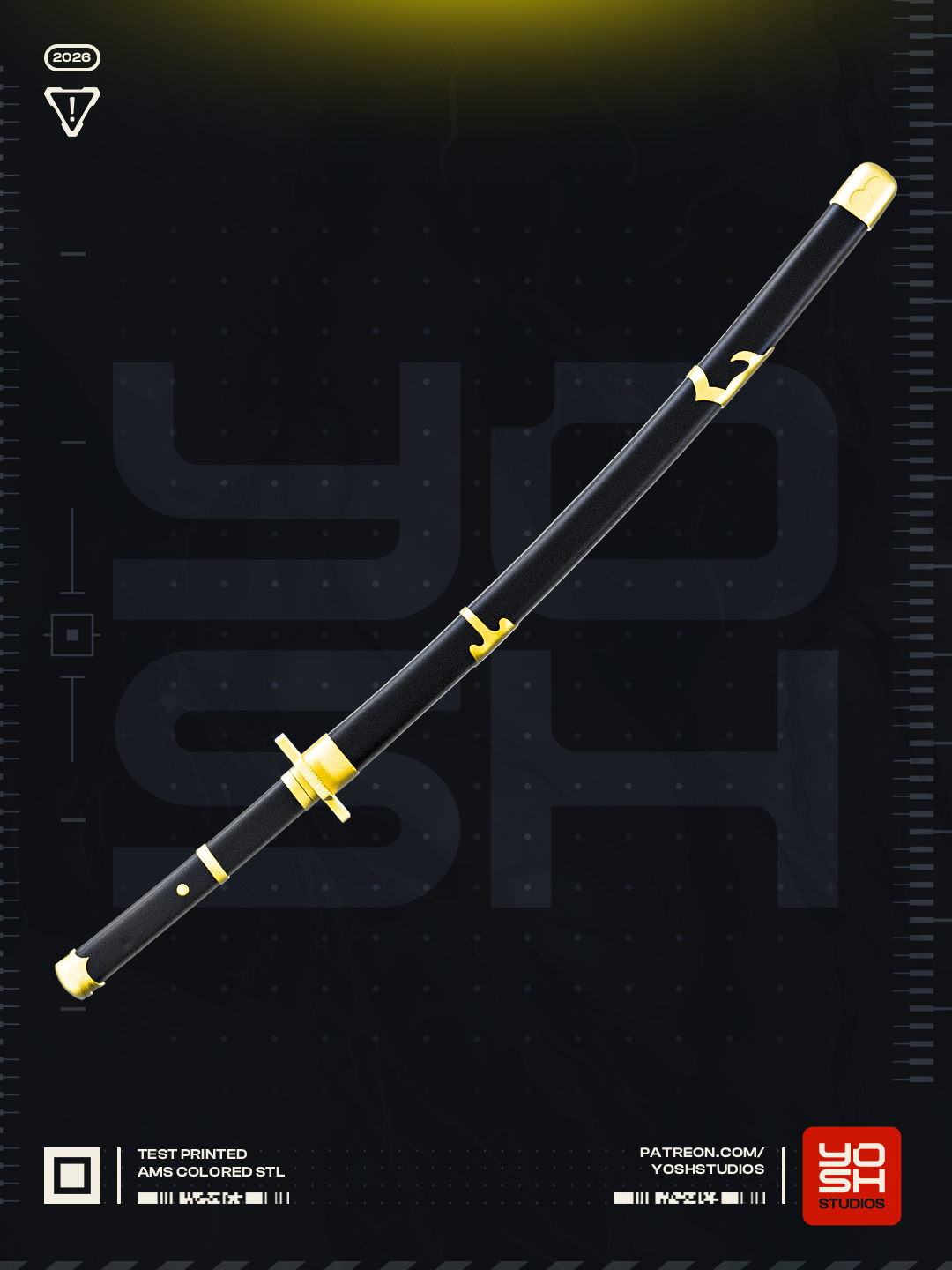 Pirate Hunters Katana Prop