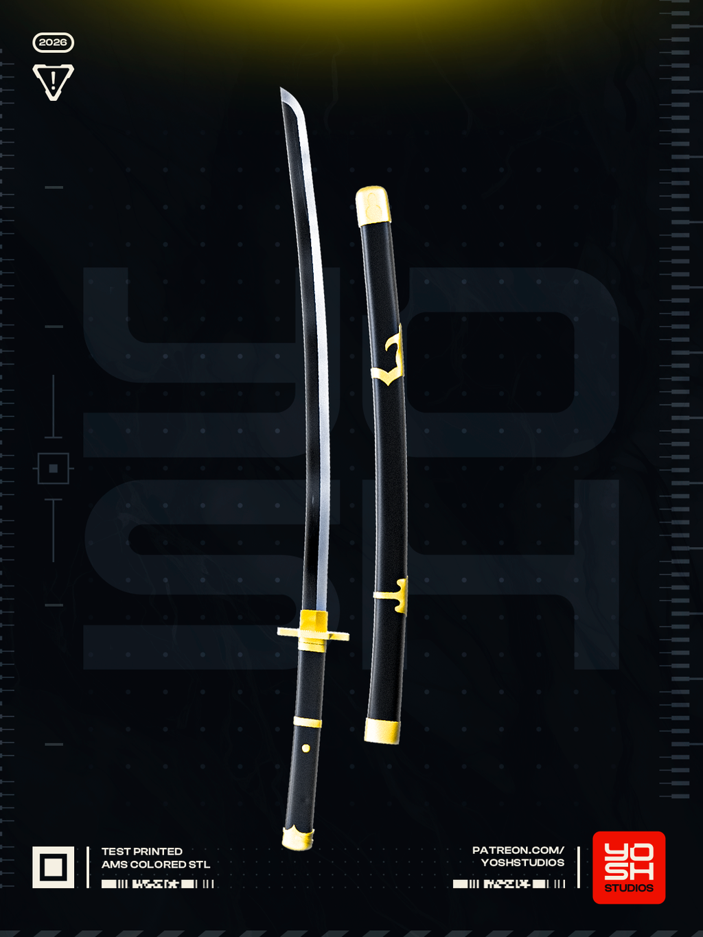 Pirate Hunters Katana Prop