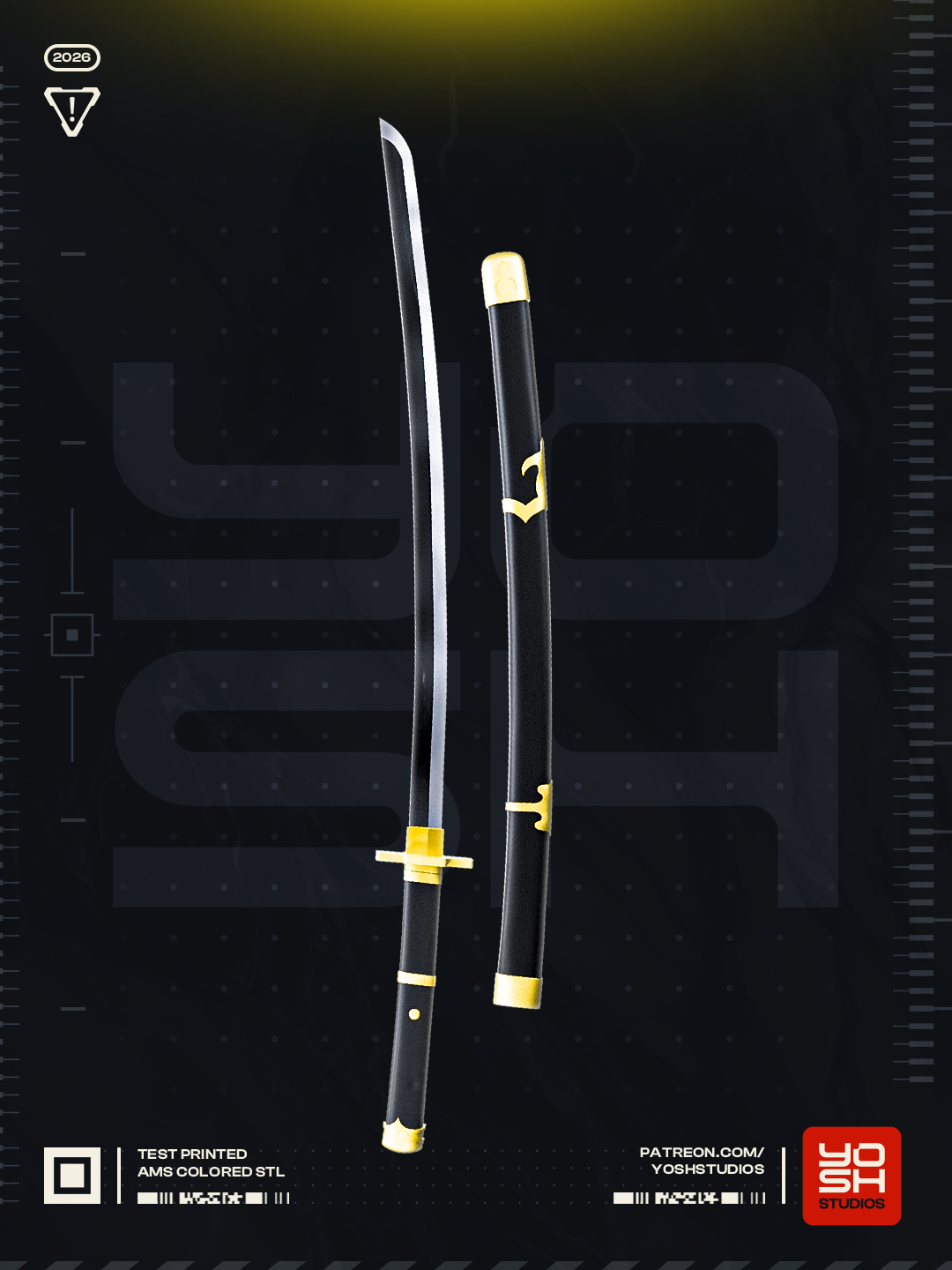 Pirate Hunters Katana Prop
