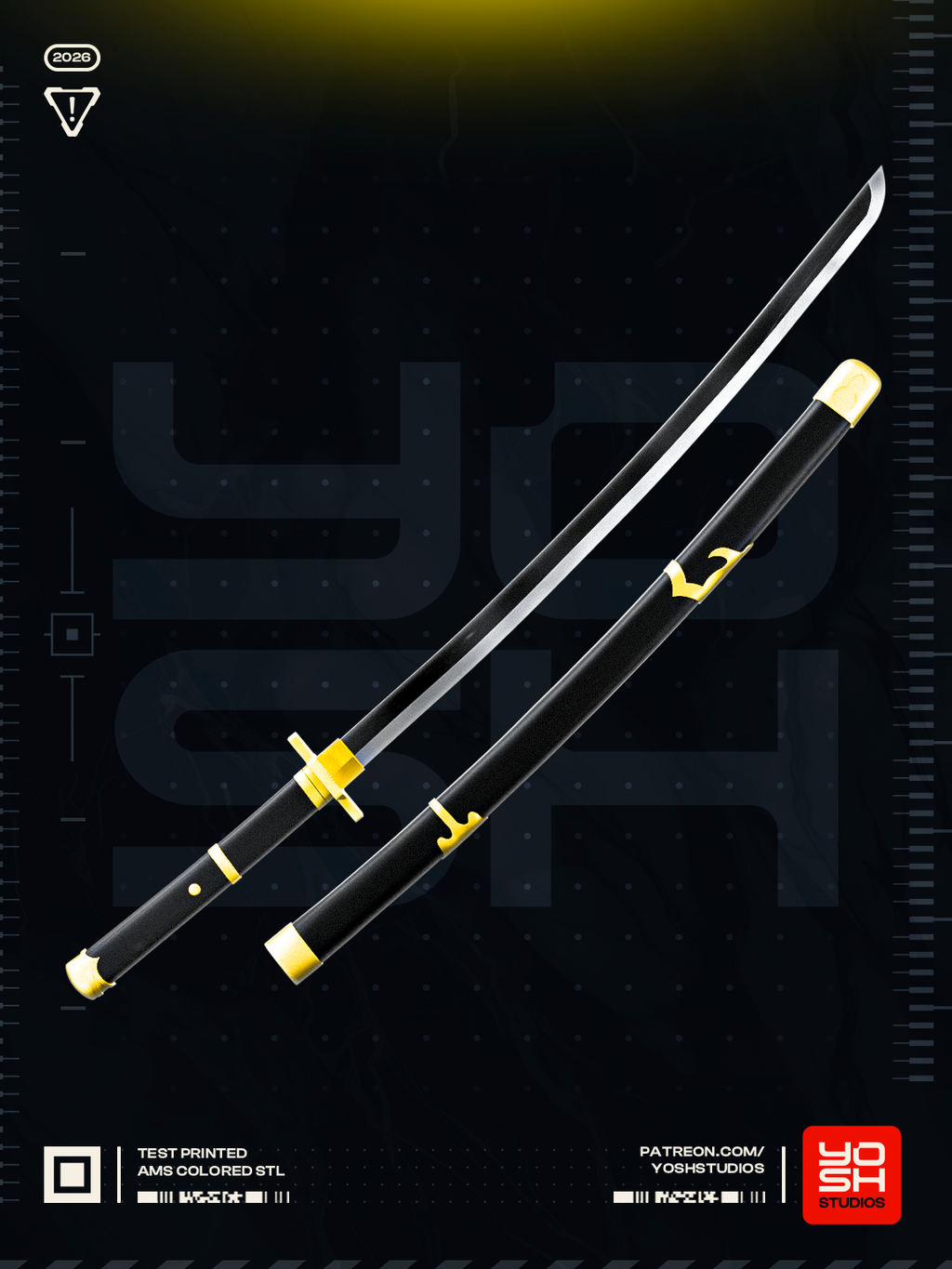 Pirate Hunters Katana Prop