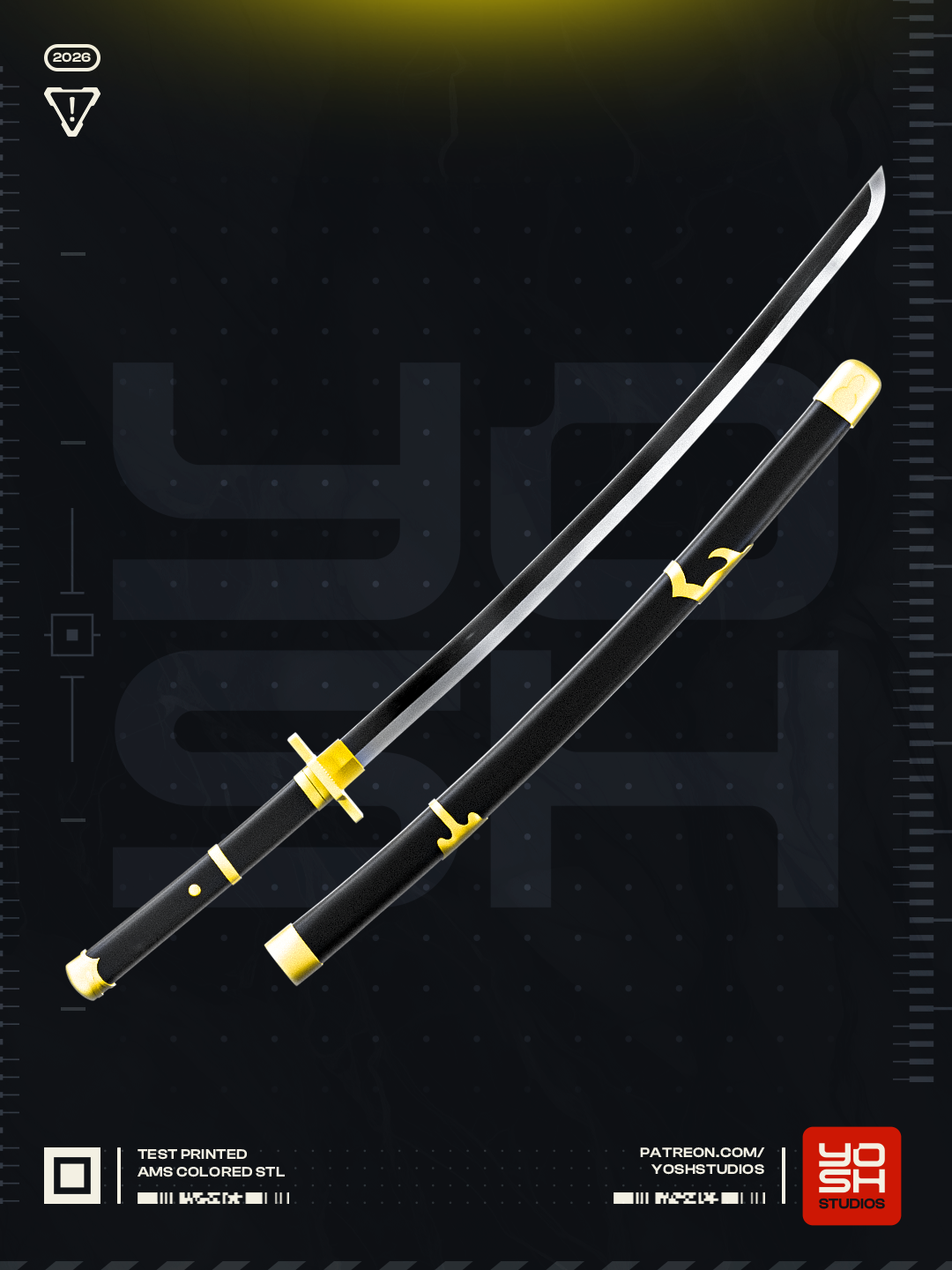 Pirate Hunters Katana Prop