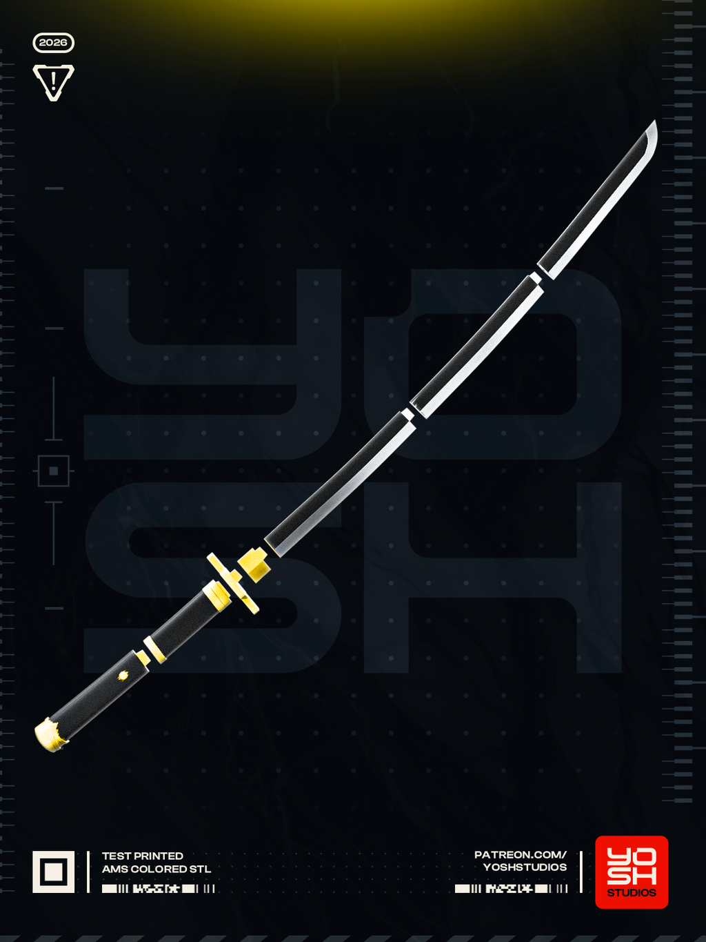 Pirate Hunters Katana Prop