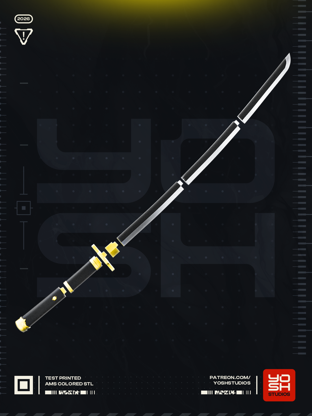 Pirate Hunters Katana Prop