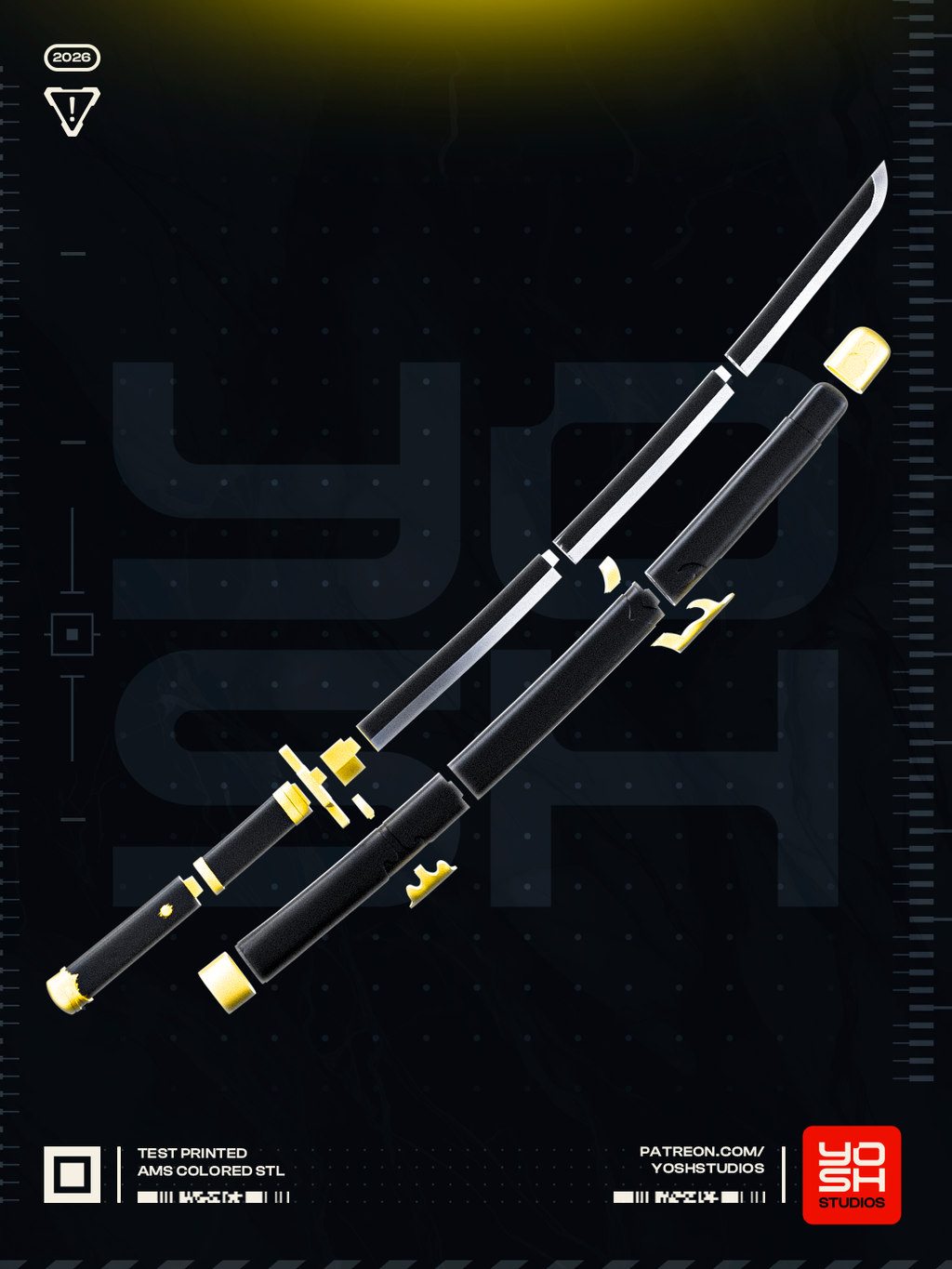 Pirate Hunters Katana Prop