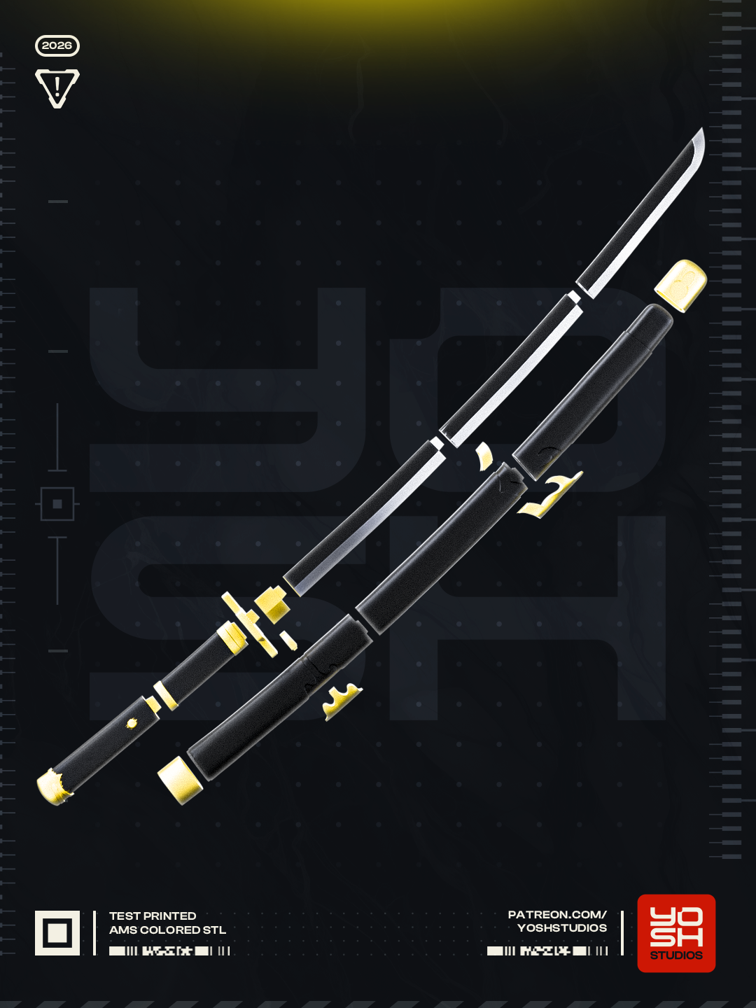 Pirate Hunters Katana Prop