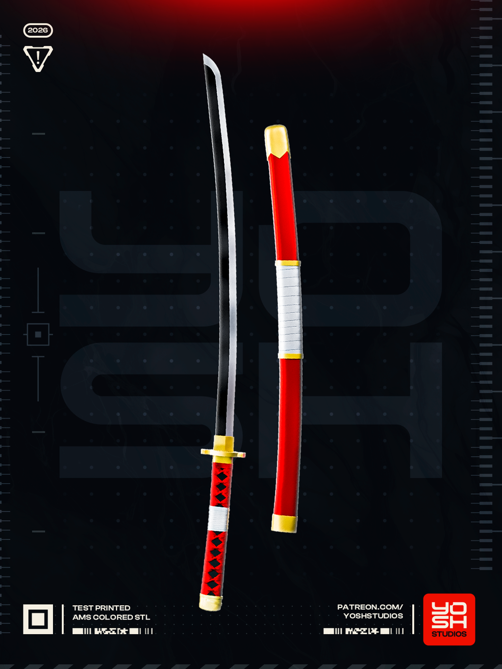 Pirate Hunters Katana Prop