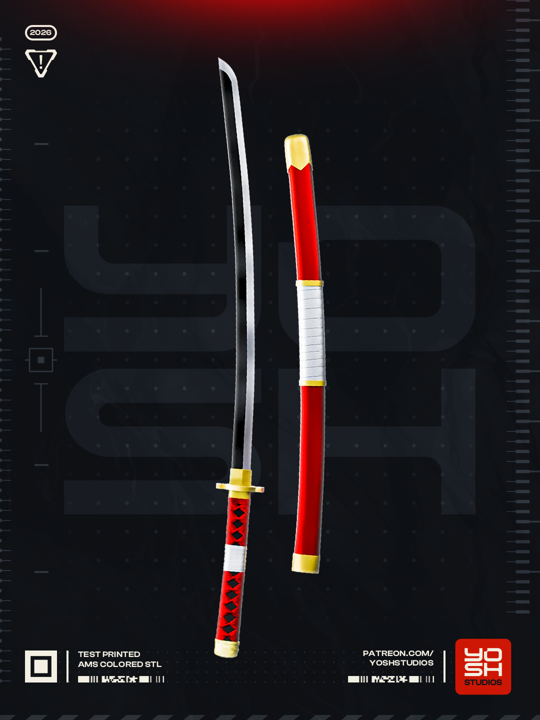 Pirate Hunters Katana Prop