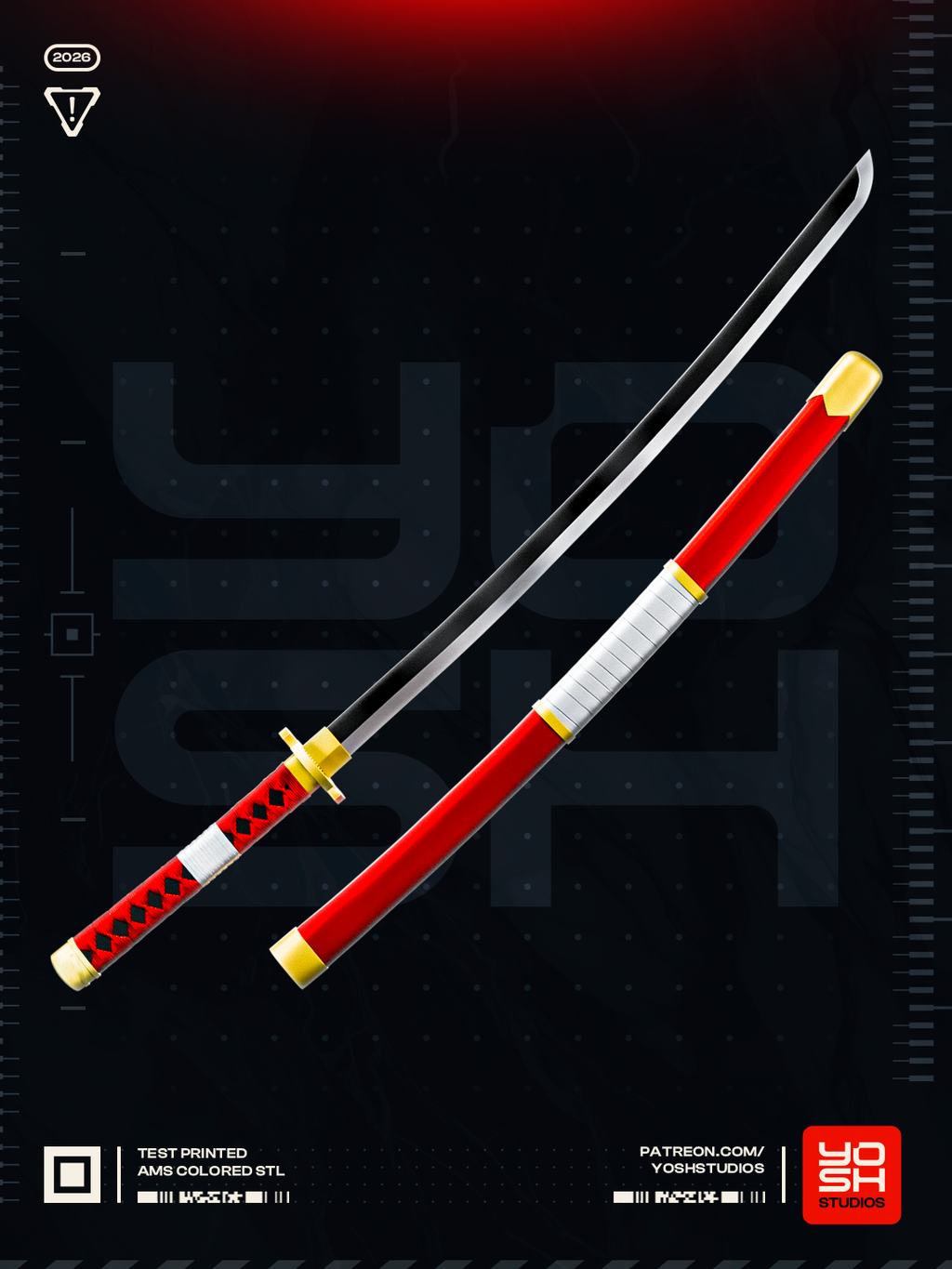 Pirate Hunters Katana Prop