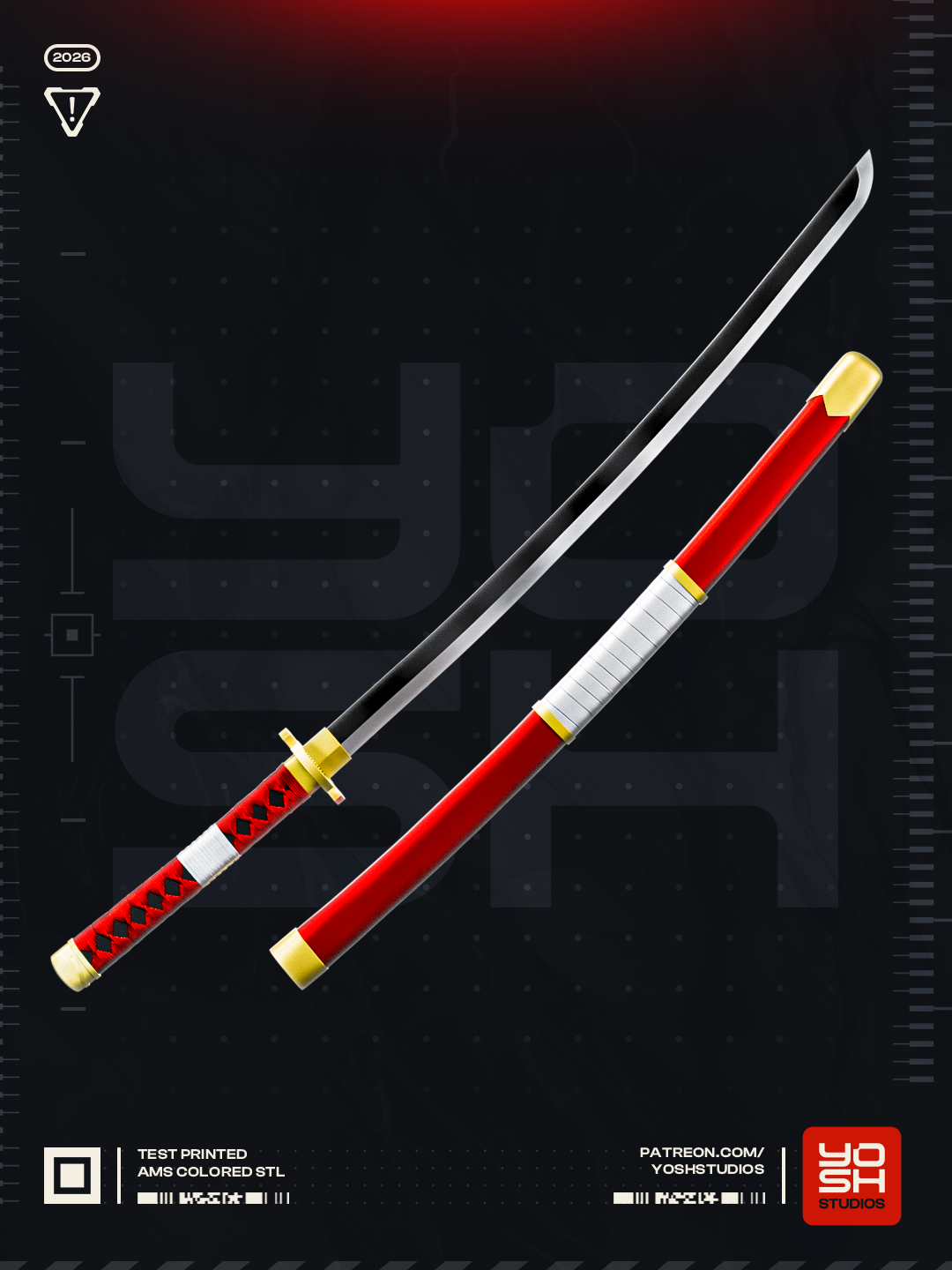 Pirate Hunters Katana Prop