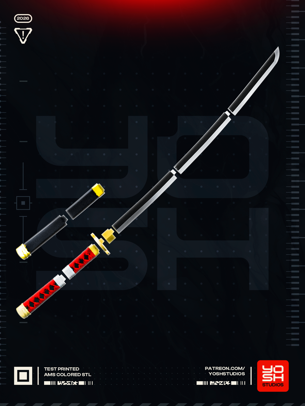 Pirate Hunters Katana Prop