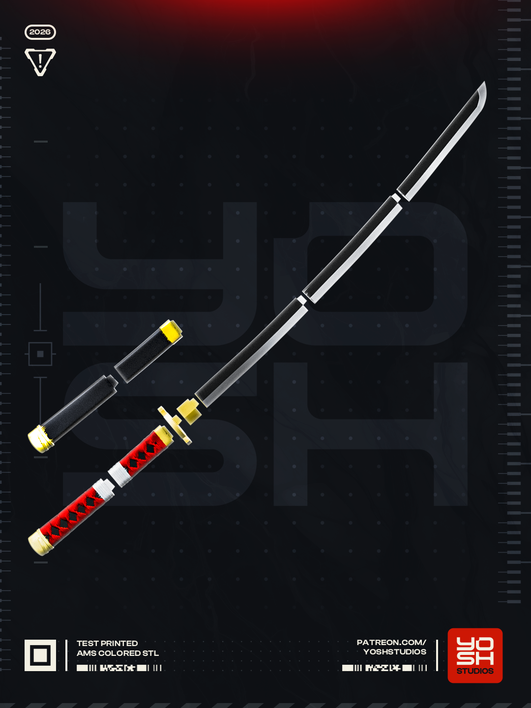 Pirate Hunters Katana Prop