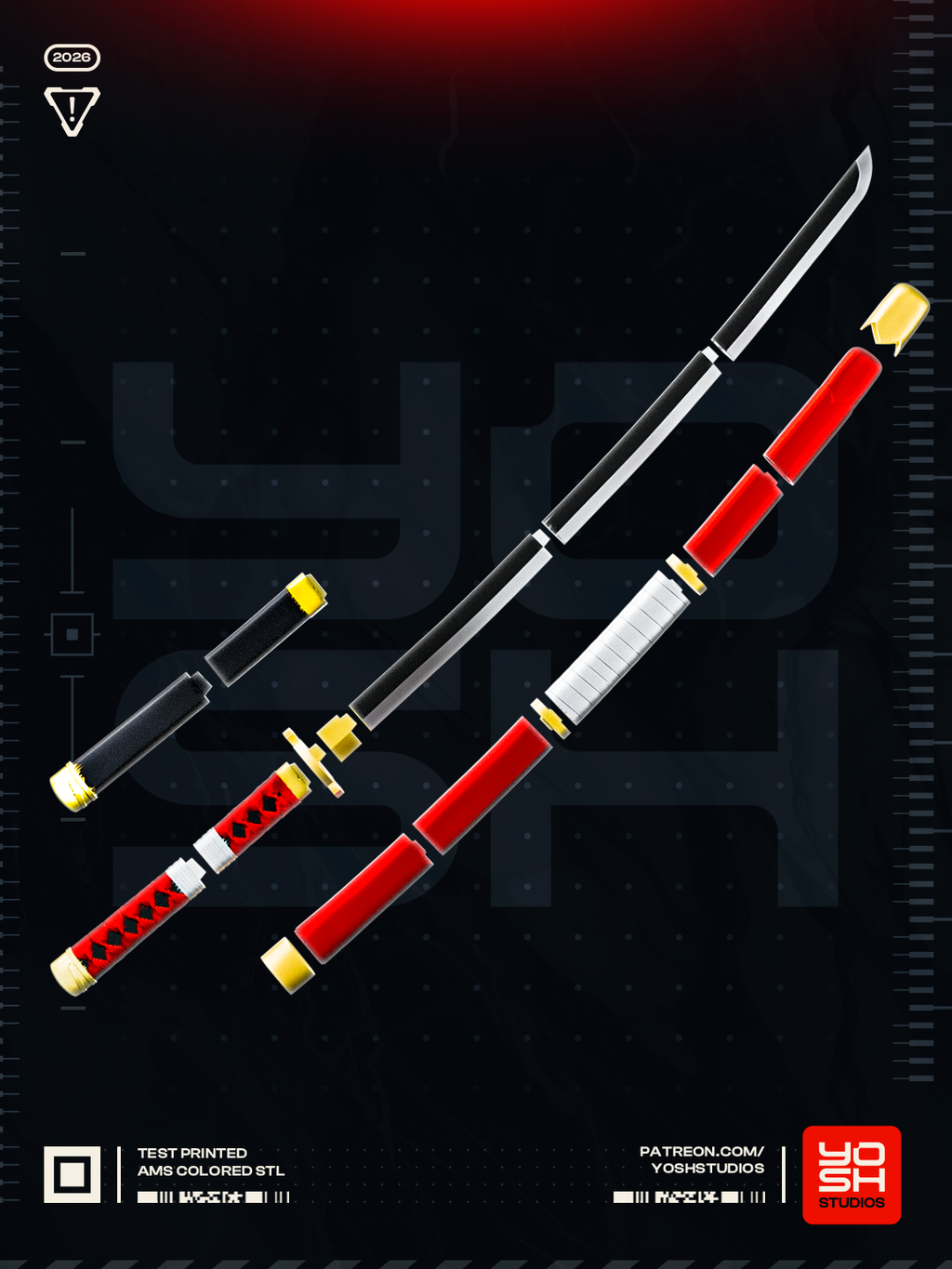 Pirate Hunters Katana Prop